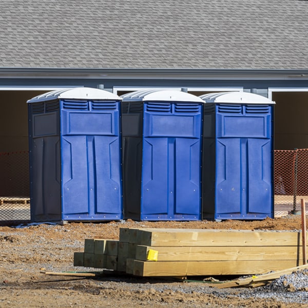 do you offer hand sanitizer dispensers inside the porta potties in Freeport Pennsylvania